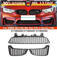 3PCS Frontstoßfänger Zentrum