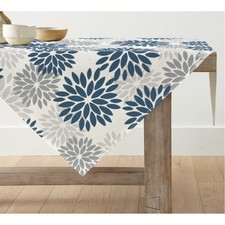 Elegante Blumen Tief Blau