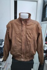 Members Only Lederjacke Gebraucht Man Gr. 46 Brown Kupfer XXC378L