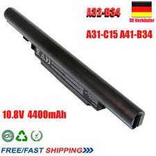 10,8V 4400mAh A32-B34 Akku