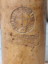 Antike Steingutflasche Mineralwasser Flasche APOLLINARIS-BRUNNEN