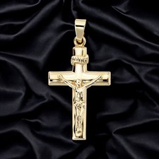 Anhänger Kreuz 333 Gold