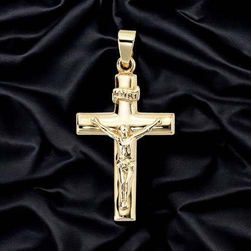 Anhänger kreuz 333 - anhänger, gold