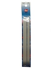 Prym Strumpfstricknadeln 5,0mm 20cm Grau 5 Stück Nadelspiel