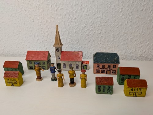 Alte erzgebirge häuser - alte,