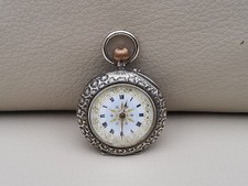 Schweizer Damen Taschenuhr 925