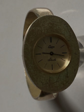 Quinn Scheurle - seltene Spangenuhr aus Sterlingsilber Handaufzug  - Werk läuft