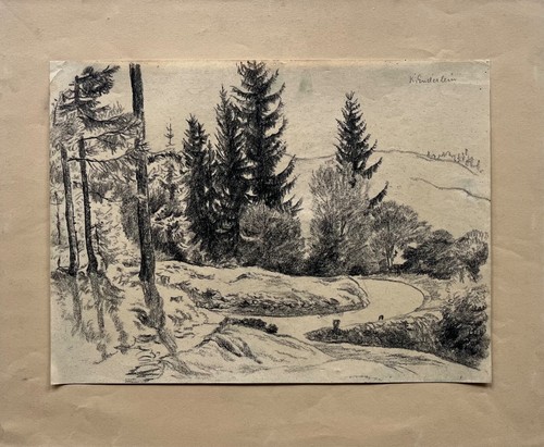 Zeichnung landschaft - zeichnung,