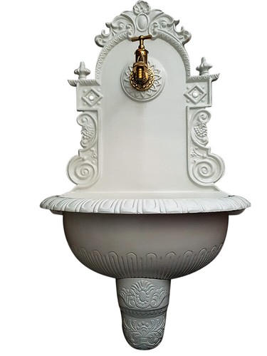 Antik style alu bassena - antik,