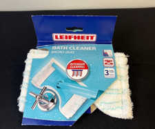 Leifheit Bath Cleaner Micro Duo Fliesenwicher Badreiniger Badwischer 360° Gelenk