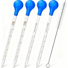 4 Glas Pipetten Tropfpipetten