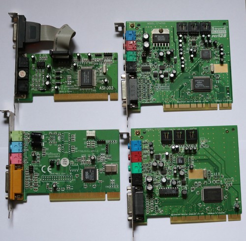 Konvolut retro soundkarte - 4x,
