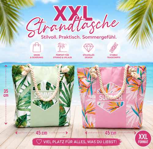 Xxl strandtasche shopper - xxl,