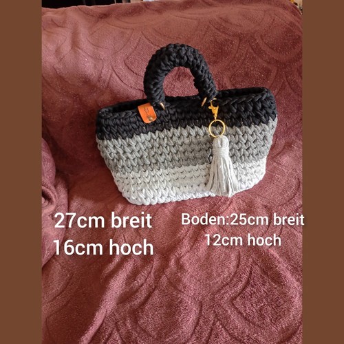 Exklusive handtasche gehäkelt - exklusive,
