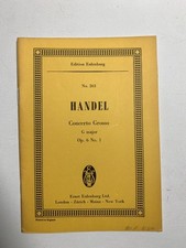 Noten. Händel. Concerto