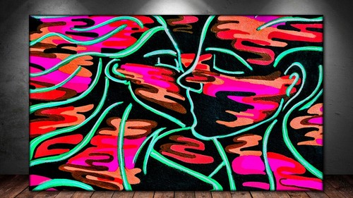 Leinwand bild xxl pop - xxl,