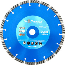 Diamanttrennscheibe 230 mm Beton Stein Granit - Diamant-Trennscheibe 230 mm
