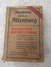 1931 Adreßbuch Stadt
