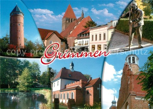 Grimmen runder turm - runder, kirche