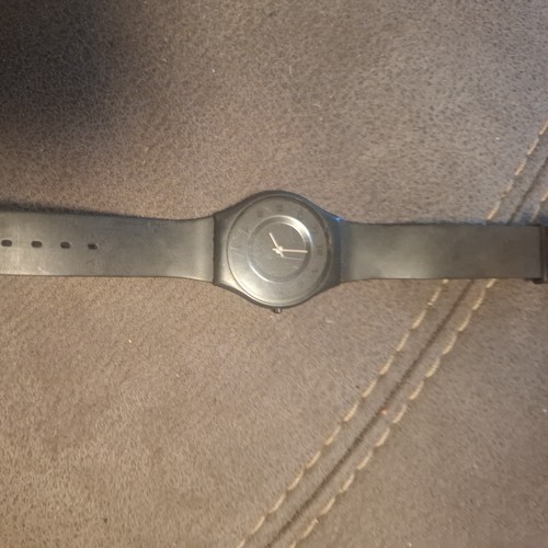 Swatch noir chine - de,
