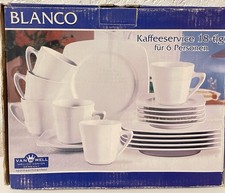 Porzellan Kaffeeservice für 6