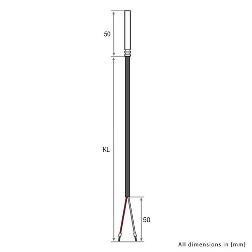 Temperaturfühler ioveo pt100 - temperaturfühler,