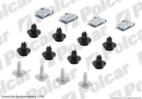 Unterfahrschutz clips set für - unterfahrschutz,