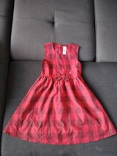 Kleid 134 rot mädchen - kleid,