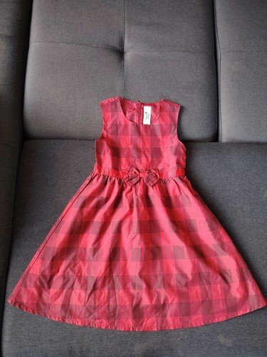 Kleid 134 rot mädchen - 134,
