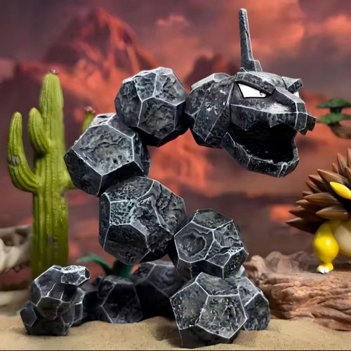 Pokemon figur onix 14cm anime - pokemon,