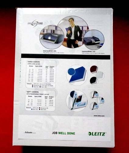 Leitz buchbindemappe - leitz,
