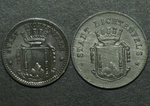 Notgeld 10 pfennig zink - notgeld:, &