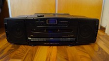 JVC PC-W333 Super-Bass Boombox Ghettoblaster Kassette/CD/Tuner