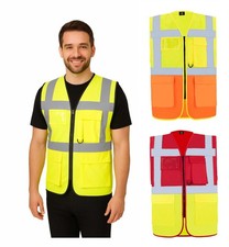 Warnweste mit Reißverschluss