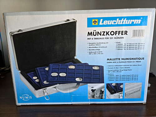 Leuchtturm numis münzkoffer - leuchtturm,