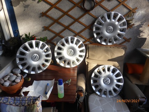 Orig opel radkappe - x,