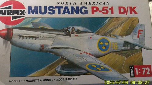 Airfix north american mustang - airfix,