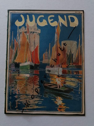 Original zeitschrift jugend - zeitschrift,