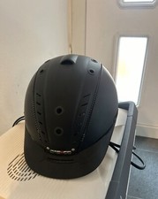 Casco Reithelm Mistrall-2 schwarz matt