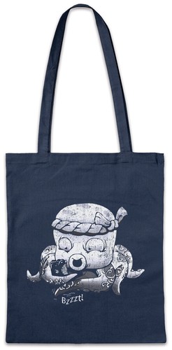 Tattoo octopus stofftasche - octopus,