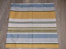 Pichler Kissenbezug Kissen Gestreift Gelb 50x50 Couch Baumwolle Dekoration blau 