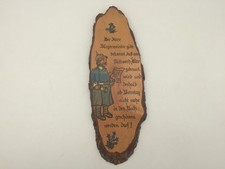Spruchbrett Holzschild Bayer