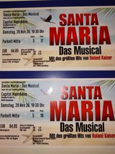 2 Karten Santa Maria - Das