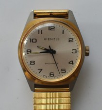 Kienzle Herren Armbanduhr Vintage 70er/80er, Handaufzug, Swiss Movement, läuft