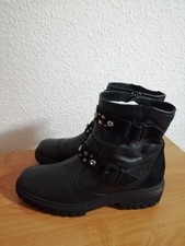 Paul Green Damen Echtes Leder Stiefeletten mit Reißverschluss Gr. 39 (6)...