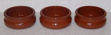 3 Tapas Schalen kleine Auflaufform Cermer Keramik braun 100ml Schale Mikrowelle