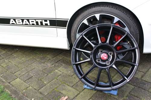 Abarth alufelgen 7x17 black - abarth,