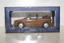 1992 VW GOLF I CABRIOLET BRONCE METALLIC 1:18 NOREV 188474 VERY RARE one/200