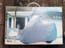 Motorradabdeckung Motorradplane 244x70x144 Neuwertig