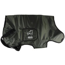 Kälberdecke mit Tasche